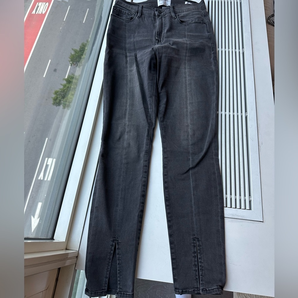 Frame Denim Ali High Rise Cigarette with Slit - 28